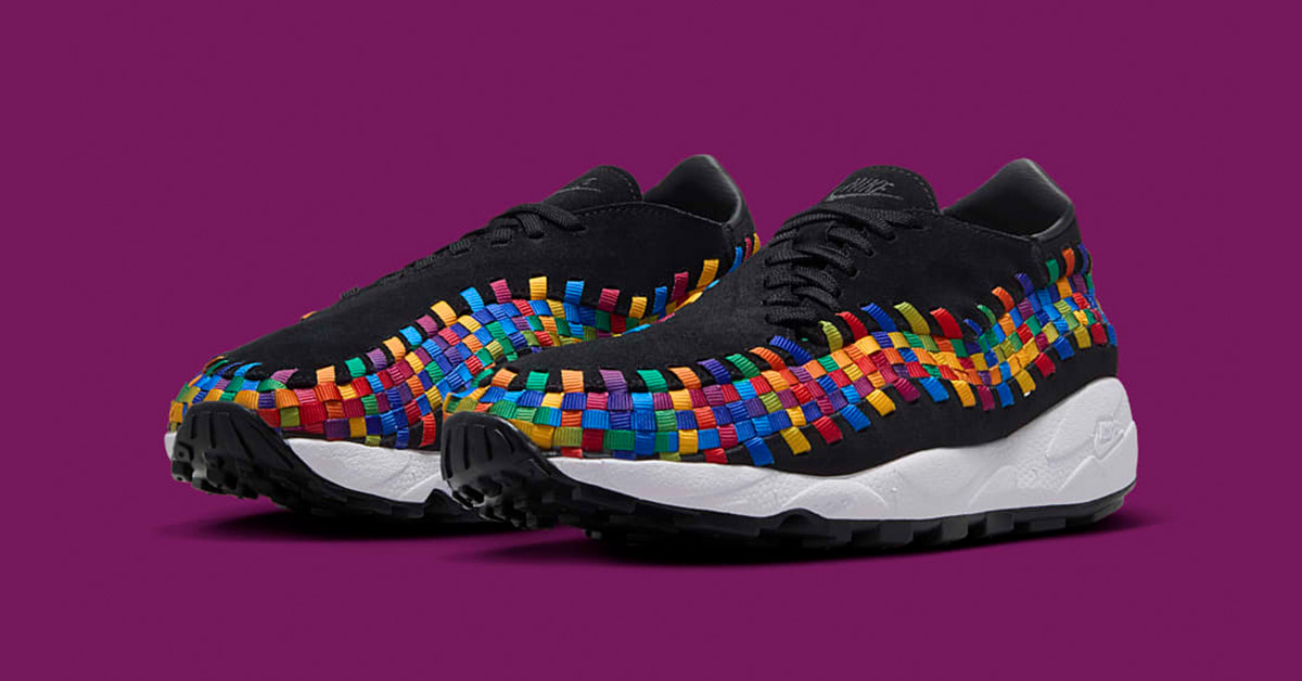 Nike woven footscape rainbow best sale